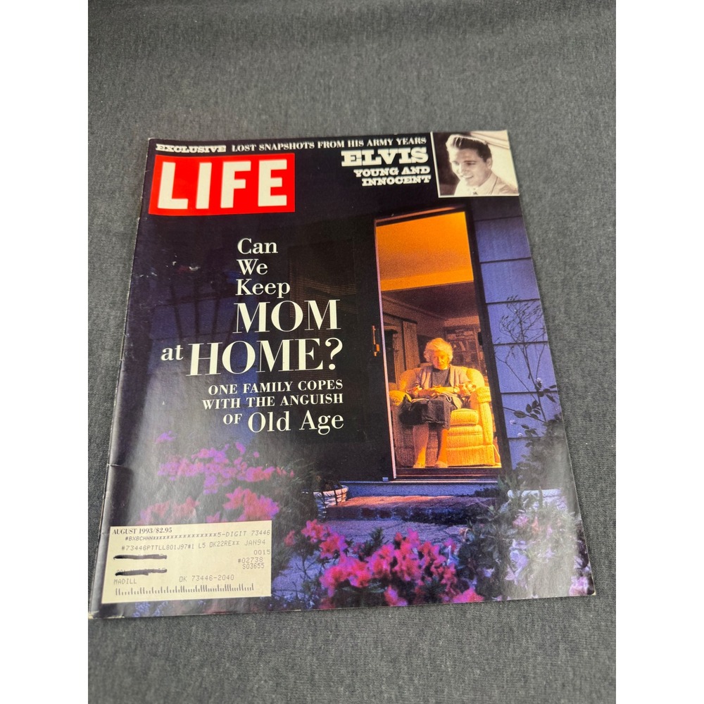 LIFE‎ Magazine August 1963 Elvis Young and Innocent Old Age Home Family